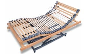 motorisch verstellbar mit zusaetzlicher Hubfunktion